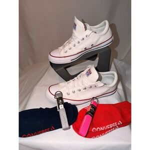Converse Chuck Taylor All Star Madison Canvas Bonus Laces & Socks Sz 9 563509F